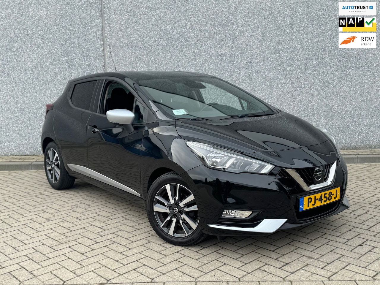 Nissan Micra - 0.9 IG-T N-Connecta-Camera-Navi-P.Sensor-NAP - AutoWereld.nl