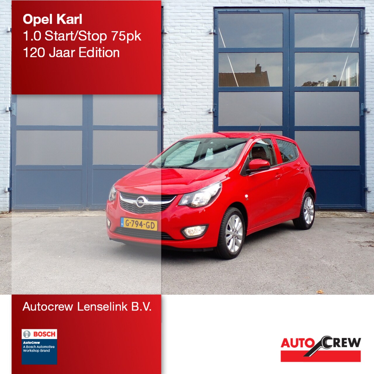 Opel Karl - 1.0 Start/Stop 75pk 120 Jaar Edition | Origineel NL | - AutoWereld.nl