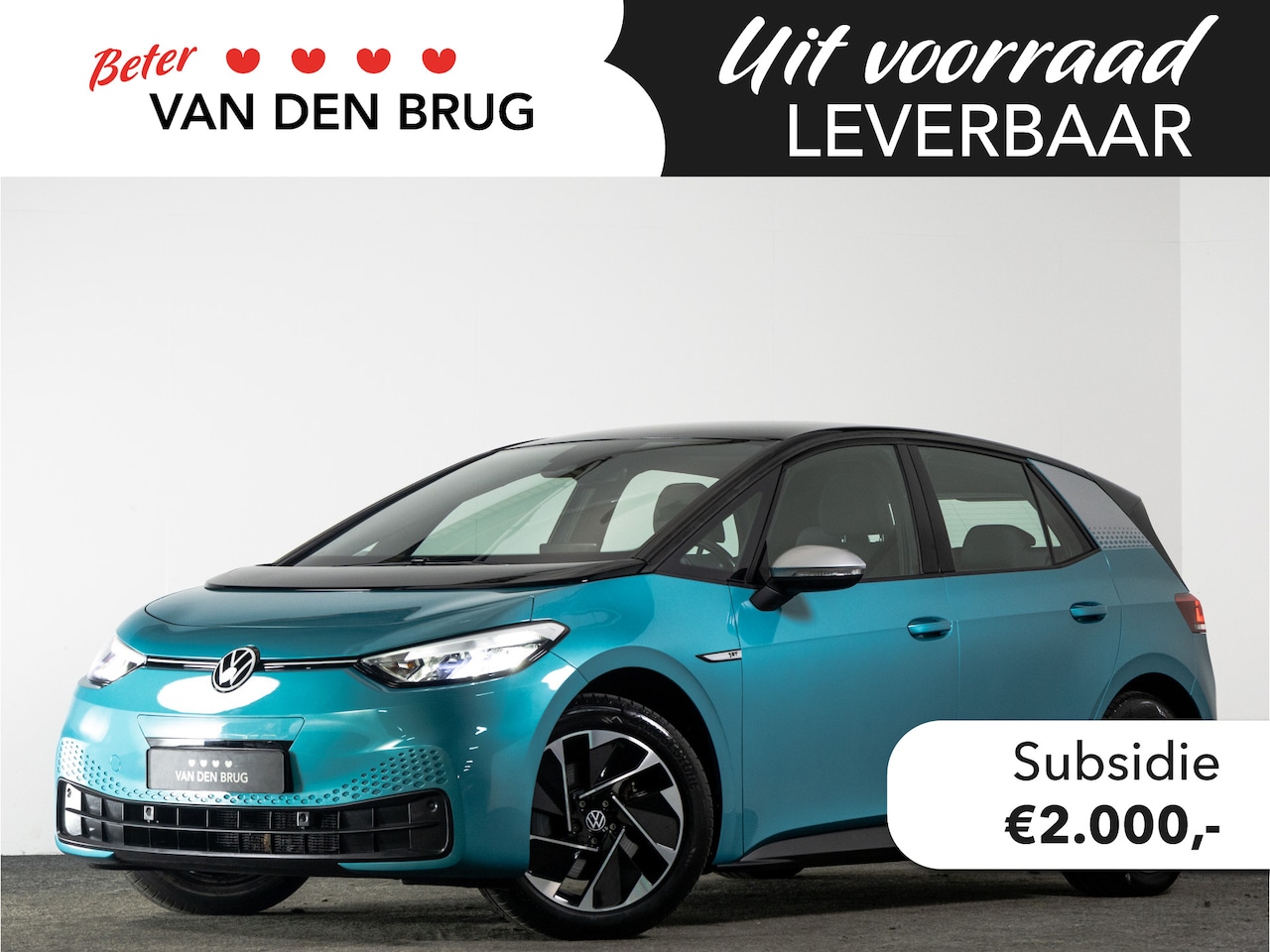 Volkswagen ID.3 - Pro 58 kWh 204 PK | € 2.000 SUBSIDIE mogelijk | LED | Navigatie |  Adaptieve Cruise Contro - AutoWereld.nl