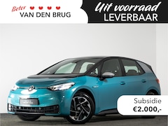 Volkswagen ID.3 - Pro 58 kWh 204 PK | € 2.000 SUBSIDIE mogelijk | LED | Navigatie | Adaptieve Cruise Control