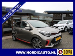 Kia Picanto - 1.0 T-GDI GT-LINE NAVI -LEDER -CAMERA- STOELVERWARMING 19 INCH LM VELGEN