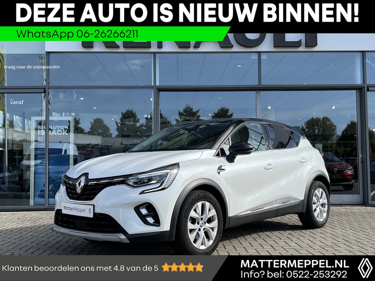 Renault Captur - 1.3 TCe 140 Intens - AutoWereld.nl