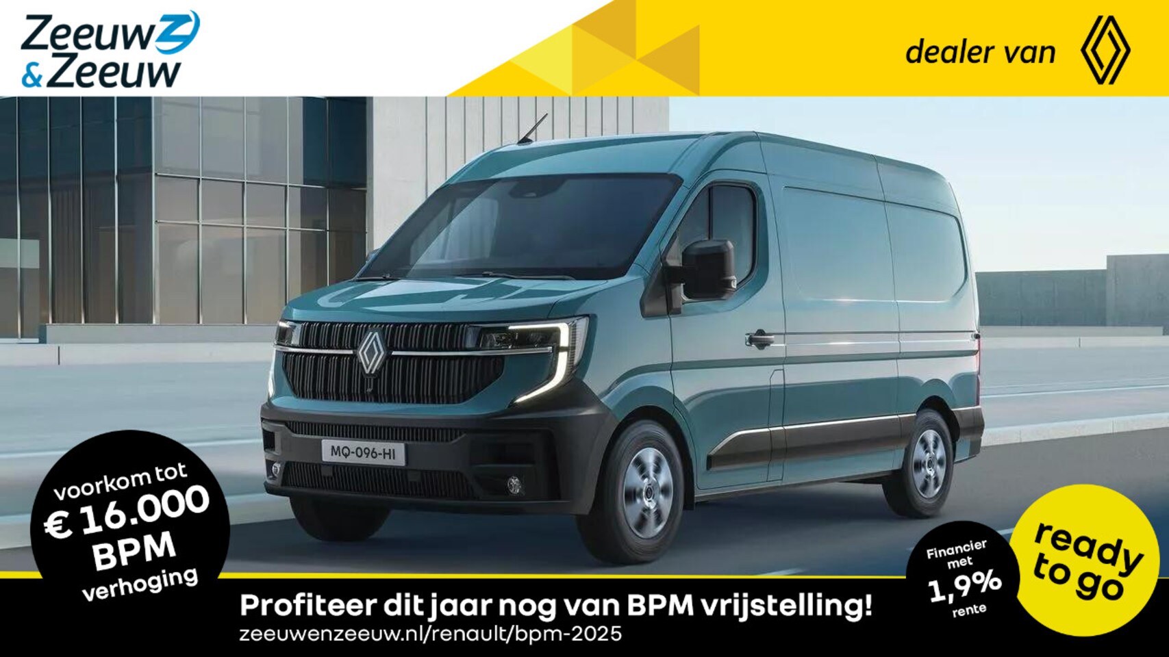 Renault Master - T35 2.0 dCi 130 L2H2 Advance | NU uit voorraad leverbaar met aantrekkelijk voordeel van 11 - AutoWereld.nl