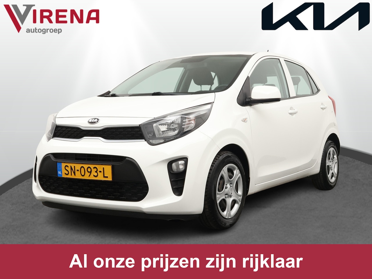 Kia Picanto - 1.0 CVVT EconomyPlusLine - Airconditioning - Cruise Control - Elektrische ramen - 12 maand - AutoWereld.nl