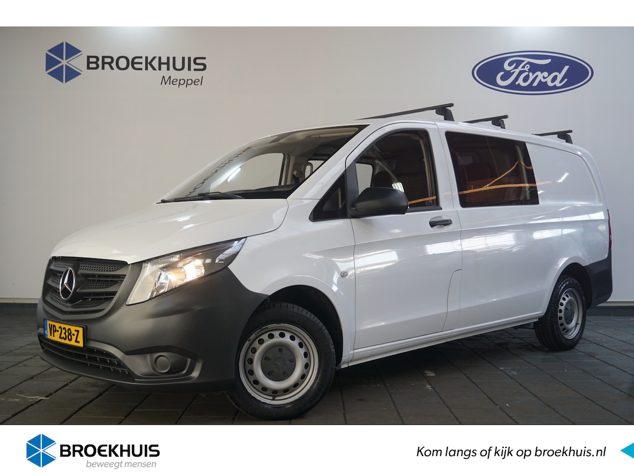 Mercedes-Benz Vito - 111 CDI Functional Lang Dubbel Cabine Comfort | Trekhaak | - AutoWereld.nl