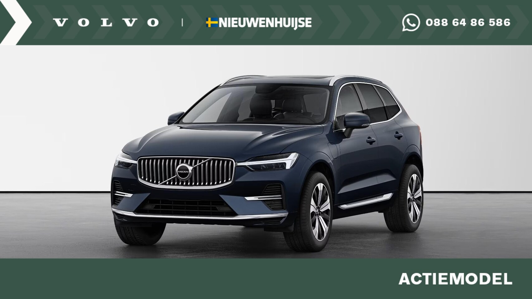 Volvo XC60 - T6 Recharge AWD Essential Edition | Lederen bekleding | Adaptive Cruise control | Stoel/st - AutoWereld.nl