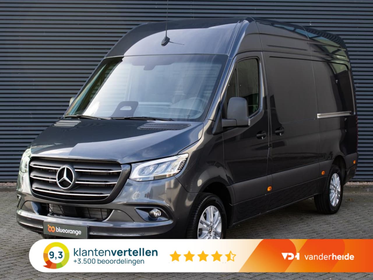 Mercedes-Benz Sprinter - 319 1.9 CDI L2H2 Pro 190 PK Automaat Dubbele schuifdeur, 3.500 kg trekgewicht, Distronic, - AutoWereld.nl