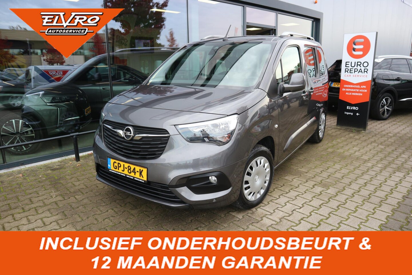 Opel Combo Tour - 1.2 Turbo L1H1 Edition NAVI CAMERA PDC V+A CLIMA CRUISE DODEHOEK RIJKLAARPRIJS!! - AutoWereld.nl