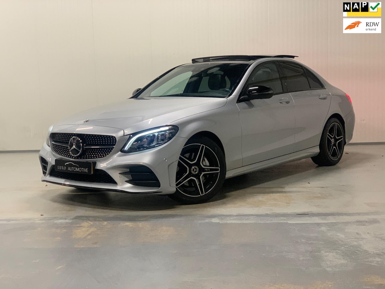 Mercedes-Benz C-klasse - 180 Premium Plus Pack | AMG/NIGHT | PANO | BURMESTER | 360 CAMERA DASH - AutoWereld.nl