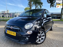 Fiat 500 C - 0.9 TwinAir Turbo 500S Cabrio Virtueel Xenon Tel Leer