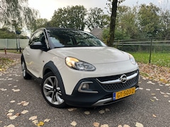 Opel ADAM - 1.0 Turbo Rocks CABRIO | RIJD SUPER | CREAM WHITE*HALF LEDER*STUUR/STOEL VERW. | CLIMA