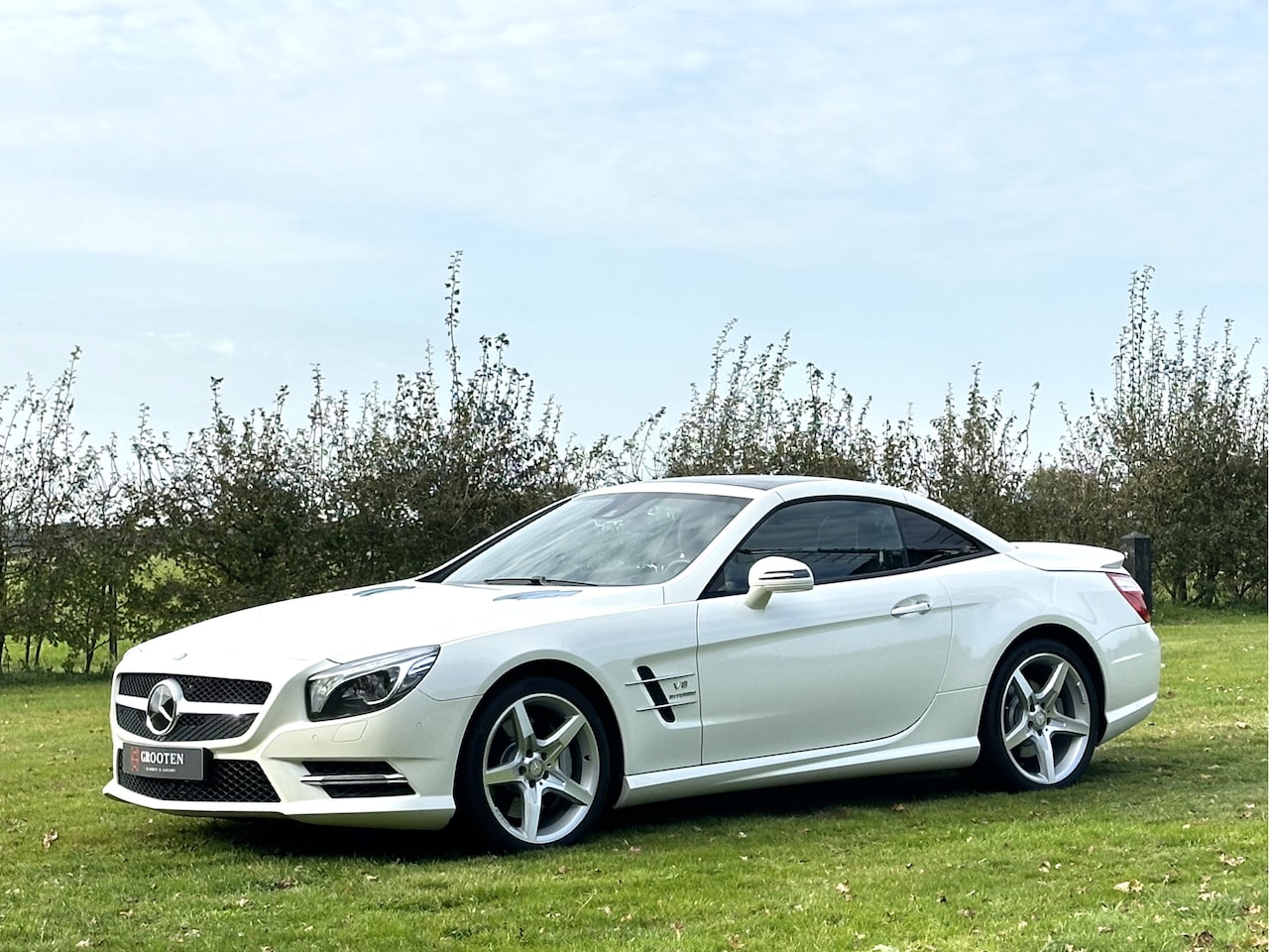 Mercedes-Benz SL-klasse Cabrio - SL 500 AMG - R231 - Magic Sky - Distronic - 54.000 km !! - AutoWereld.nl