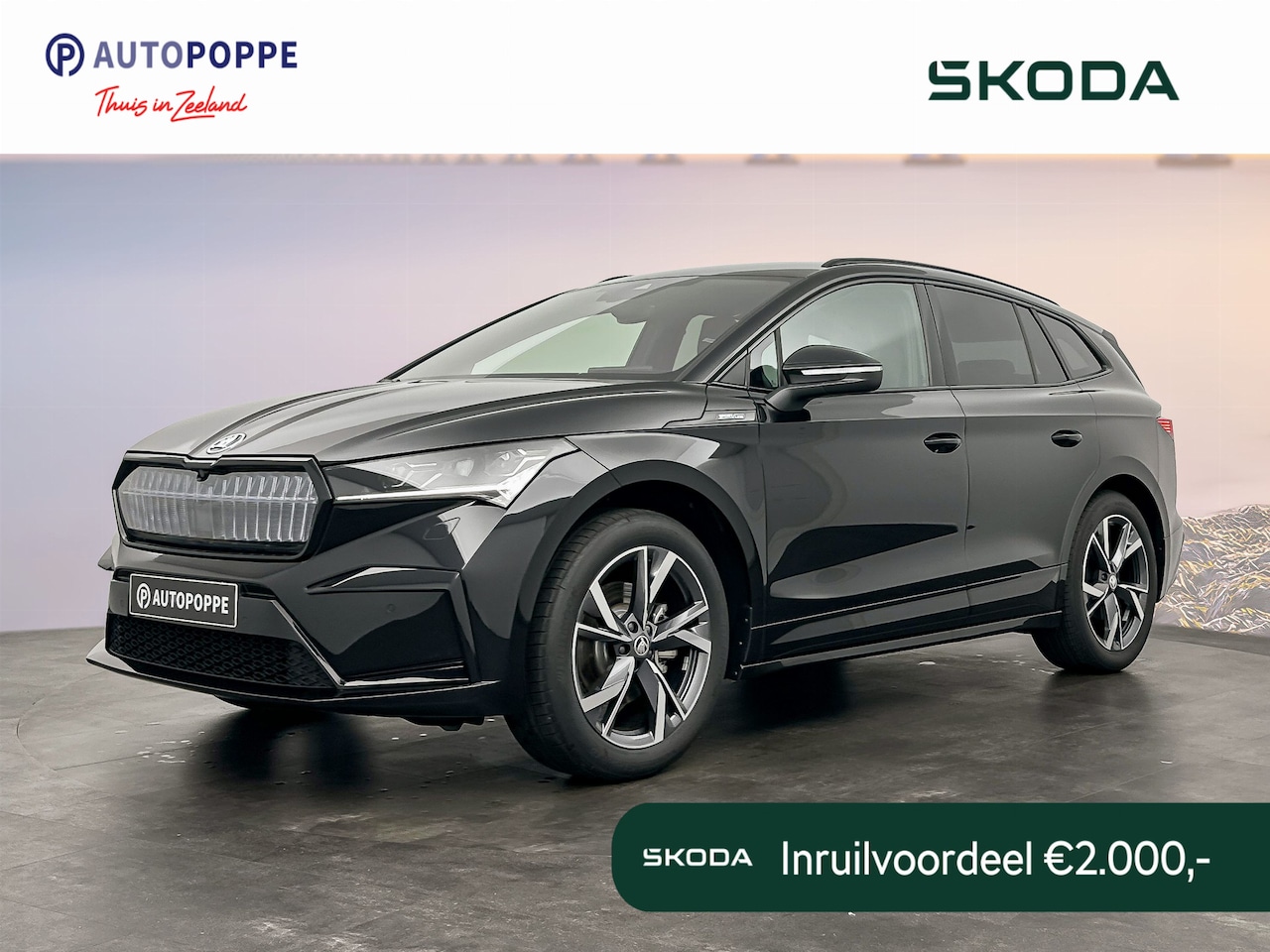 Skoda Enyaq iV - 60 Elektromotor 180 1AT Sportline | Driving mode select | ESC (Elektronische Stabiliteits - AutoWereld.nl