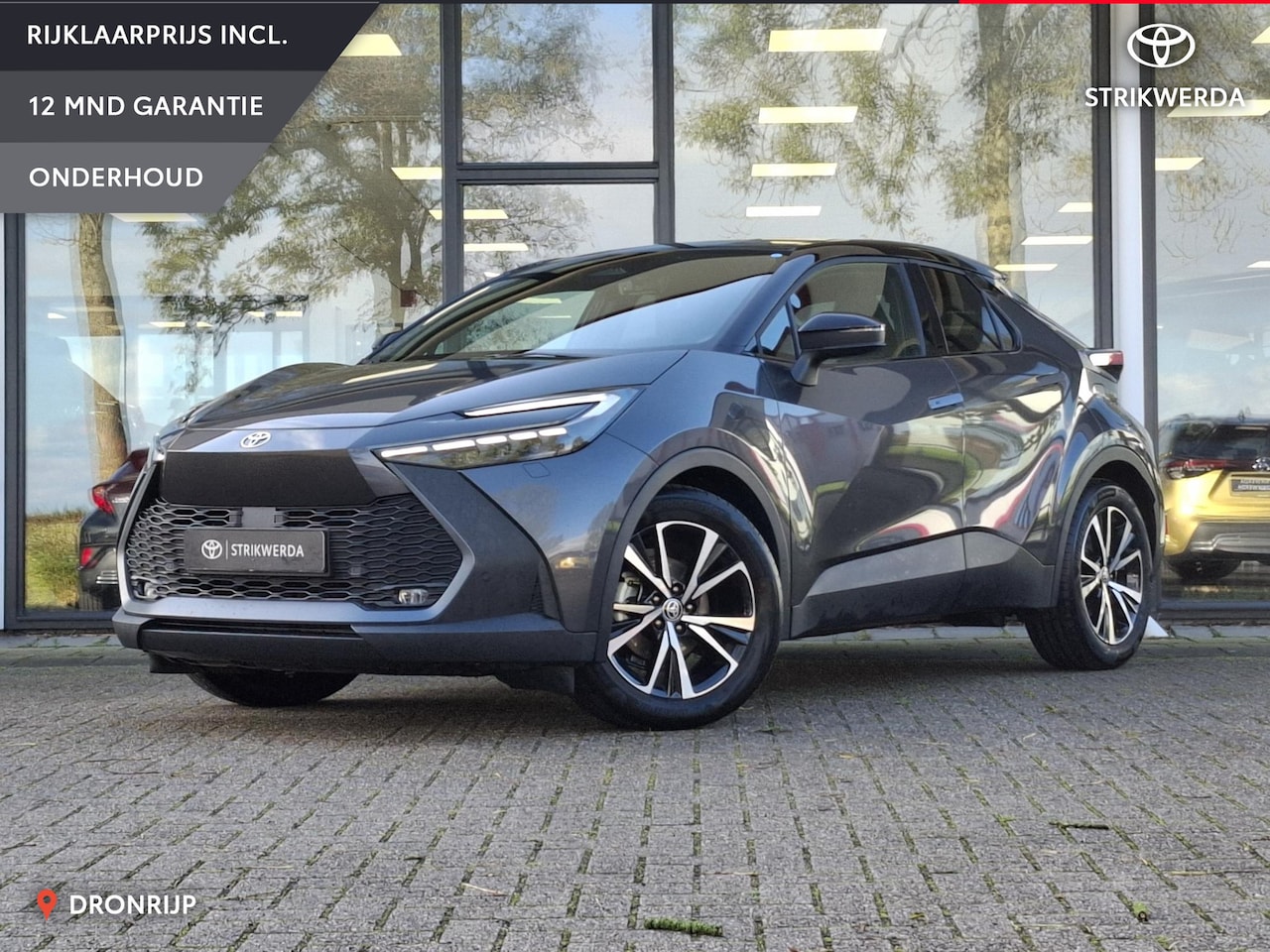 Toyota C-HR - 1.8 Hybrid 140 first edition plus | BSM | Stoel/stuur verw. | PDC V+A | - AutoWereld.nl