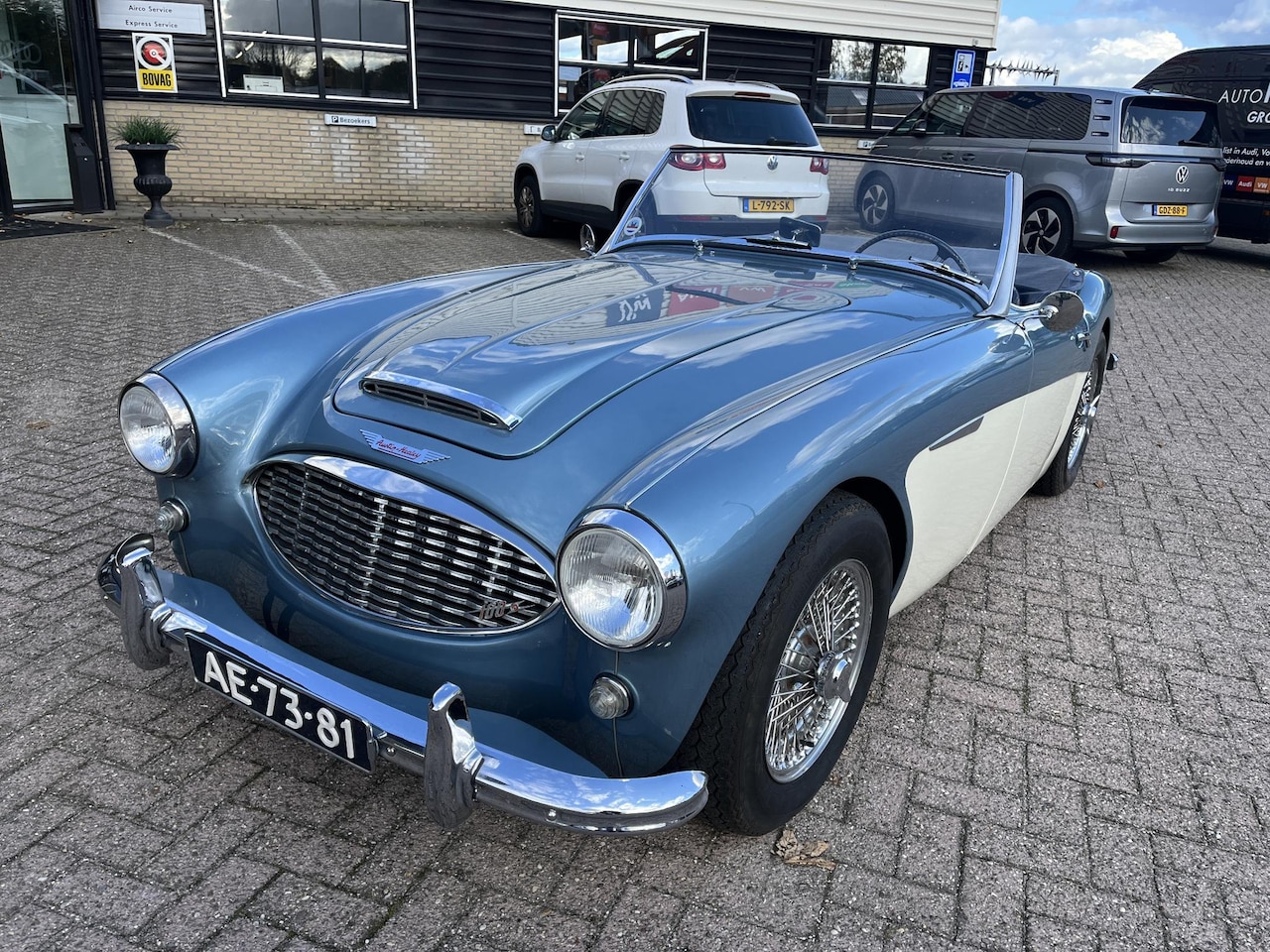 MINI Cabrio - Austin 100/6 BN6 Prachtige 2 plus staat. Super onderhouden en voorzien van vele extra's. - AutoWereld.nl