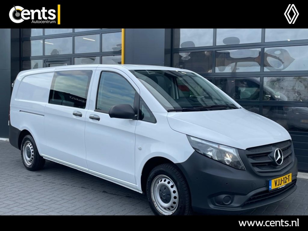 Mercedes-Benz Vito - 116 CDI 163 pk Extra Lang DC Dubbel Cabine Navi Camera Trekhaak - AutoWereld.nl