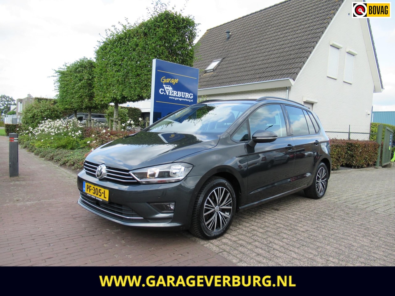 Volkswagen Golf Sportsvan - 1.4 TSI Business Edition (Navigatie,AdaptiveCruise,PDC,Stoelverwarming,Automatisch inparke - AutoWereld.nl