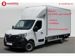 Renault Master - T35 2.3 dCi 165 Citybox Laadklep Nieuw | Zijdeur | 3-Pers. | Airco | Cruise Control | Blue