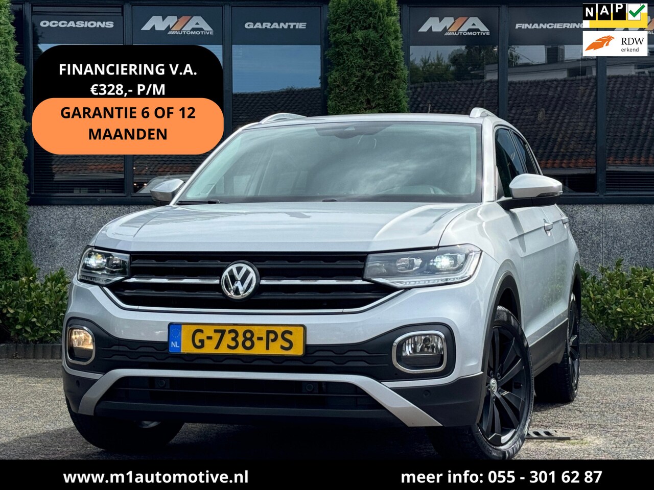 Volkswagen T-Cross - 1.0 TSI Style | DIGI DASH | Trekhaak - AutoWereld.nl