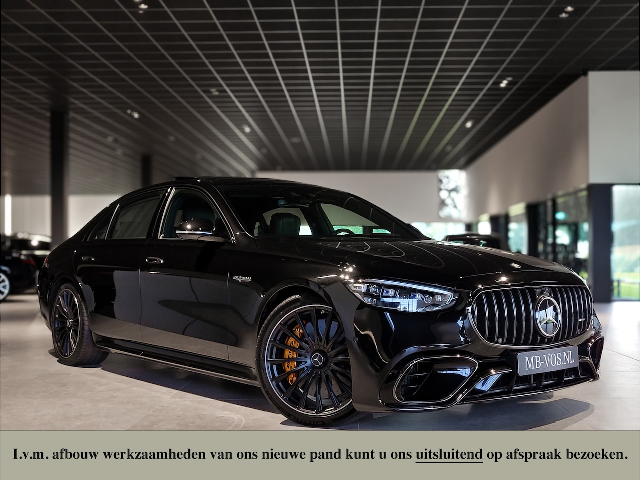 Mercedes-Benz S-klasse - AMG 63 S E Performance Ceramic|First Class|Klaptafels|Entertainment|Flowing Lines - AutoWereld.nl