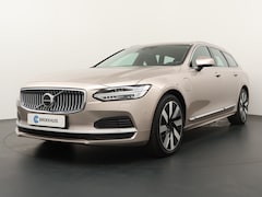 Volvo V90 - T6 Recharge AWD Ultimate Bright | Luchtvering | Bowers&Wilkins | Trekhaak | Massage | Geve