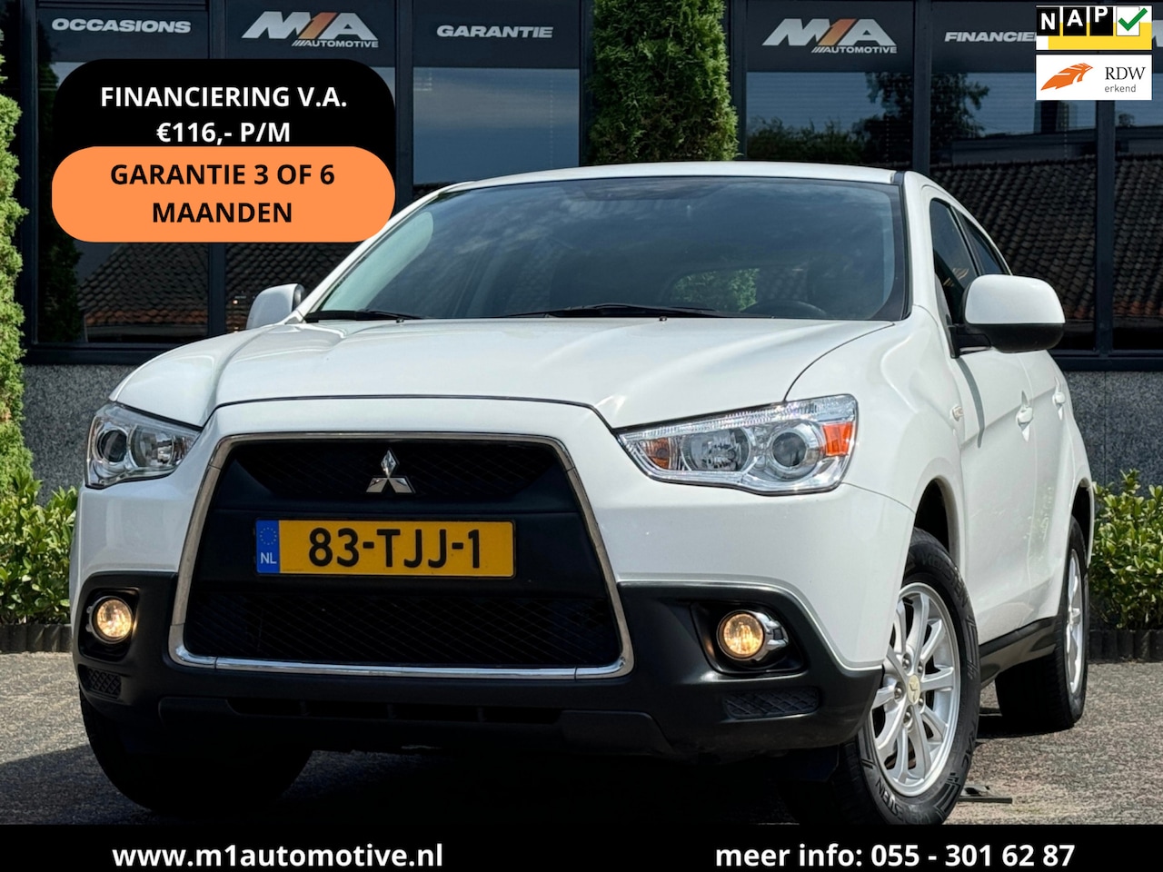 Mitsubishi ASX - 1.6 ClearTec | AC | Cruise Control | Trekhaak - AutoWereld.nl