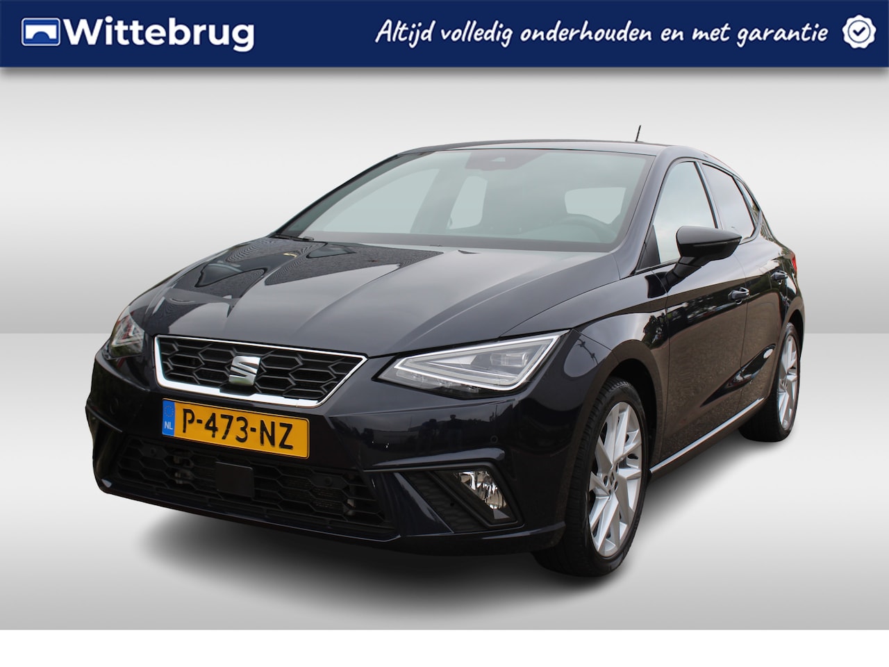 Seat Ibiza - 1.0 EcoTSI FR Business Intense / CAMERA / APP.Connect / NAVI / 17"LMV / Half Leder - AutoWereld.nl