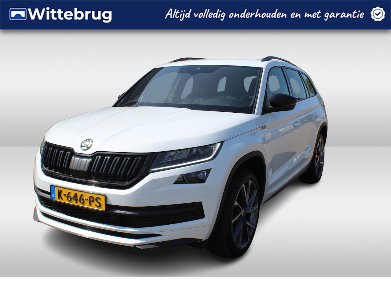 Skoda Kodiaq - 1.5 TSI Sportline Business DSG/ Metallic/ Digitale Cockpit/ Led/ Panoramadak/ Leder/ Alc. - AutoWereld.nl