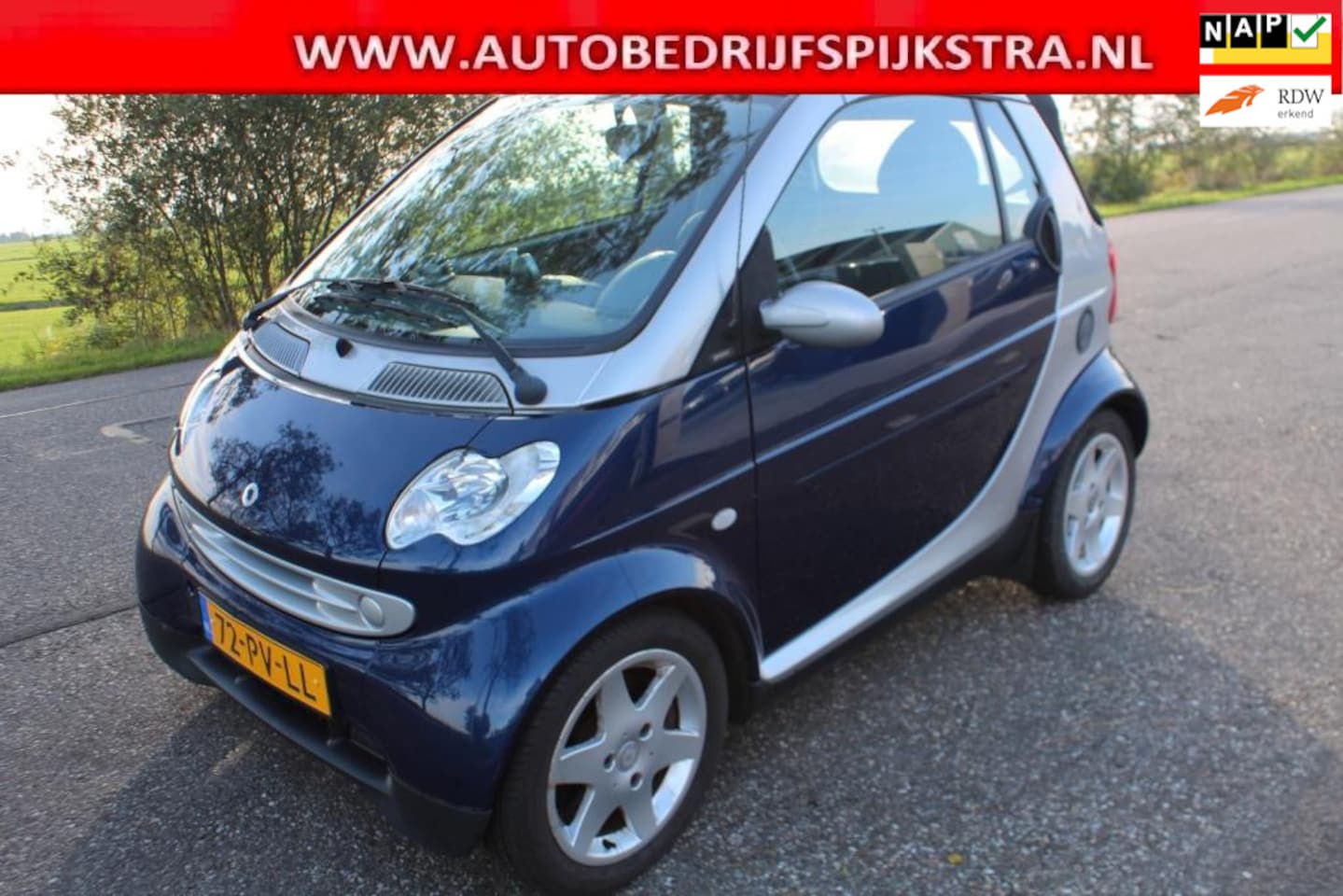 Smart Fortwo cabrio - 0.8 CDI Passion 0.8 CDI passion - AutoWereld.nl