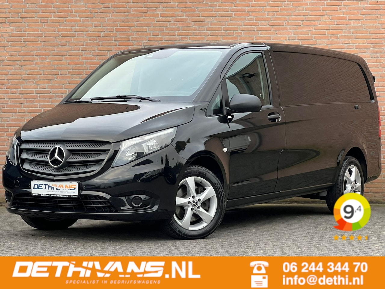 Mercedes-Benz Vito - 119CDI 190PK 7G-Tronic / Lang / Camera / Cruisecontrol / Euro6 - AutoWereld.nl