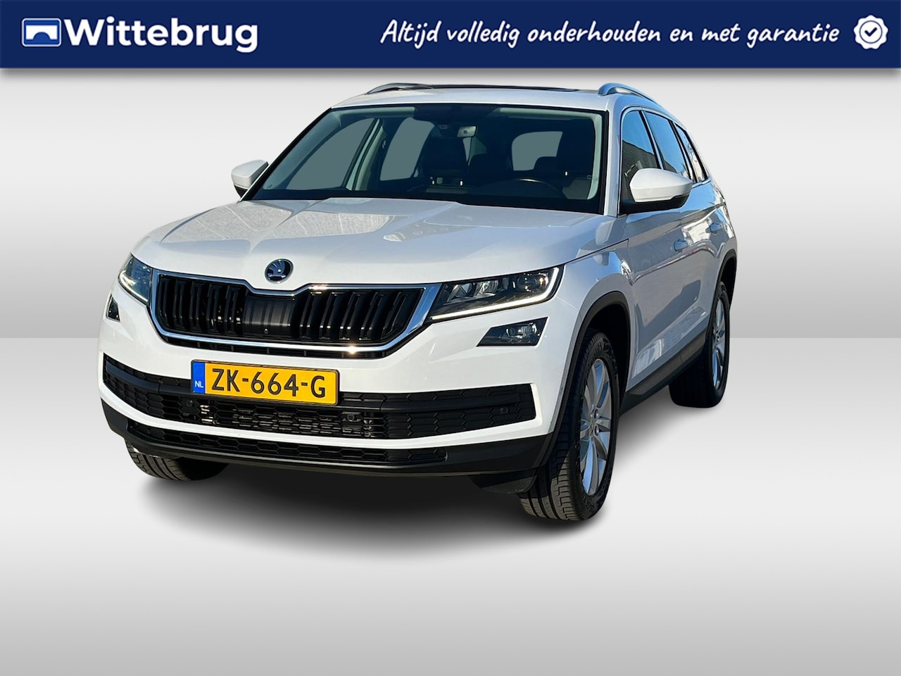 Skoda Kodiaq - 1.5 TSI 150pk DSG Style Business 7p. / Panoramadak / Elek. Zwenkbare Trekhaak / Leer / Mem - AutoWereld.nl