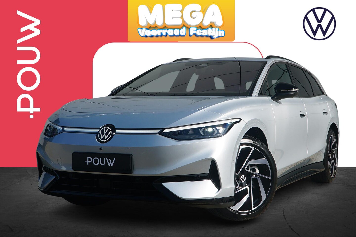 Volkswagen ID.7 Tourer - 286pk Pro Business 77 kWh | 20" Velgen | Stoelmassage - AutoWereld.nl