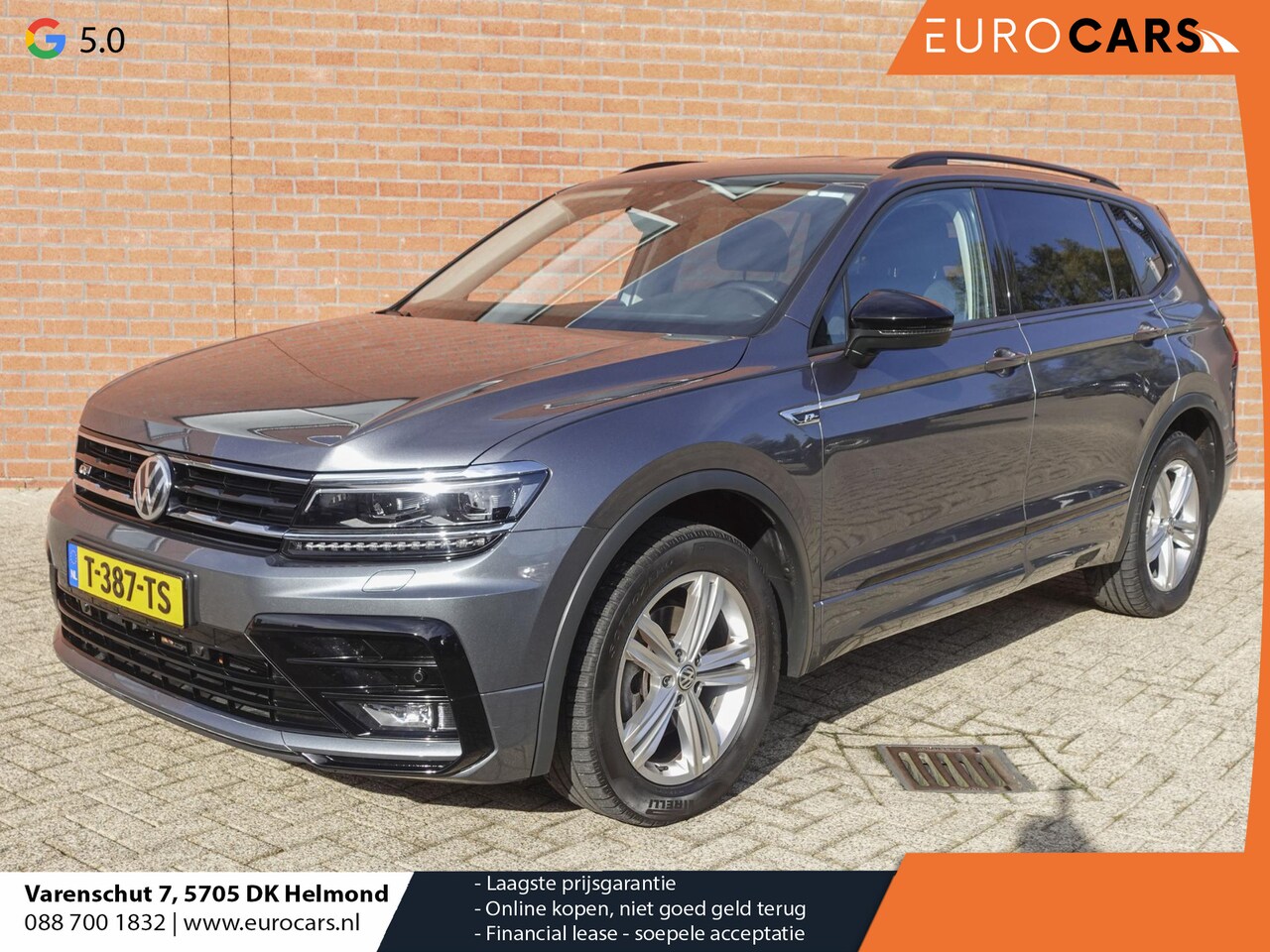 Volkswagen Tiguan Allspace - 1.5 TSI DSG R-Line 7p. | Navigatie | Climate Control | Lichtmetalen velgen | DAB | Led | S - AutoWereld.nl