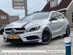 Mercedes-Benz A-klasse - A 45 AMG 400PK 4MATIC / Pano / Carbon stuur / Leder / Navi / Memory / Kleppen uitlaat / 19