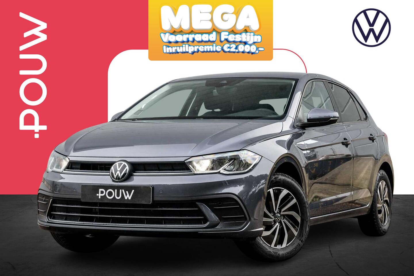 Volkswagen Polo - 1.0 TSI 95pk Life Edition | Park Distance Control | Multimedia Pakket - AutoWereld.nl