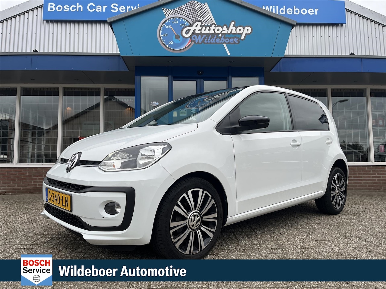 Volkswagen Up! - 1.0 BMT high up! 5 Deurs + AIRCO + CRUISE + PDC + LMV + ELEK RAMEN + BLUETOOTH - AutoWereld.nl