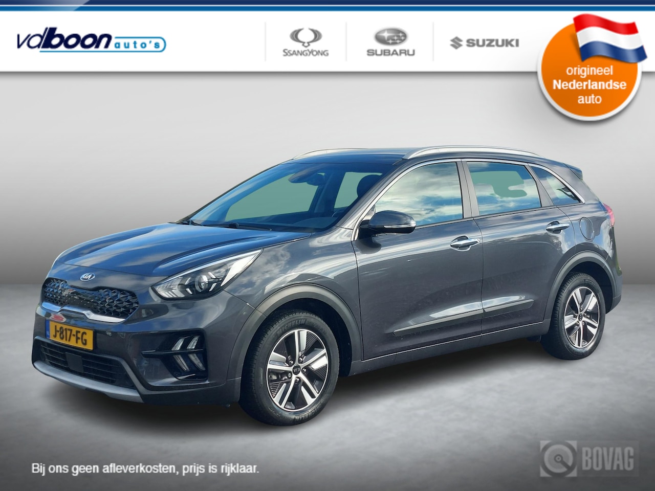 Kia Niro - 1.6 GDi Hybrid DynamicLine NAVI | NIEUW MODEL | NL-auto | Rijklaarprijs !! -KOMT BINNEN- - AutoWereld.nl