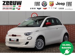 Fiat 500 - Cabrio | 42 kWh | Red by Red | 16" | Carplay | Clima | PDC