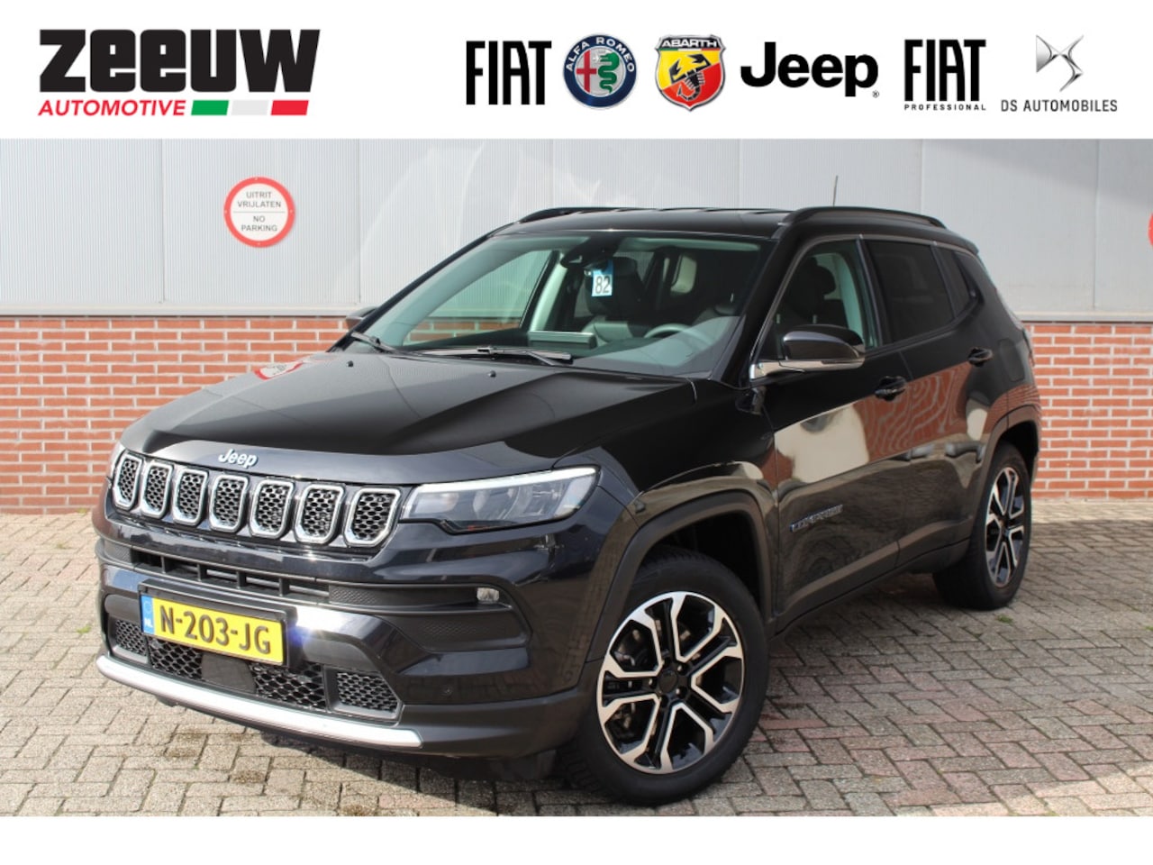 Jeep Compass - 4xe 240 PK Hybrid Limited | Leder | Carplay | Camera - AutoWereld.nl