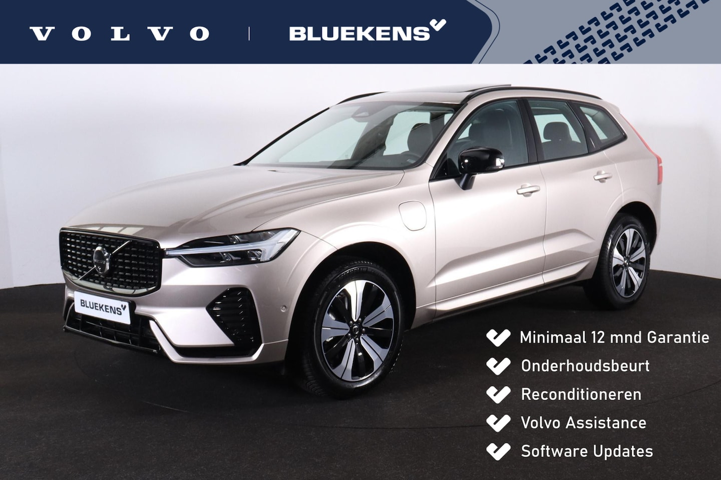 Volvo XC60 - Recharge T6 AWD Plus Dark - Panorama/schuifdak - IntelliSafe Assist & Surround - 360° Came - AutoWereld.nl