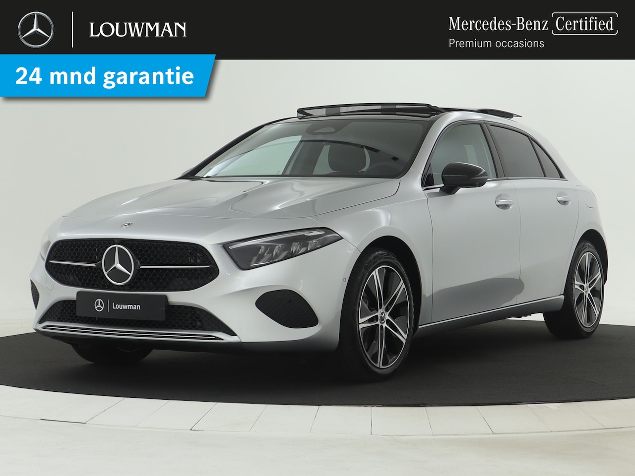 Mercedes-Benz A-klasse - 250 e Luxury Nightpakket | Panoramaschuifdak | Bumester Sound | 360 Gr Camera | Dode Hoek - AutoWereld.nl