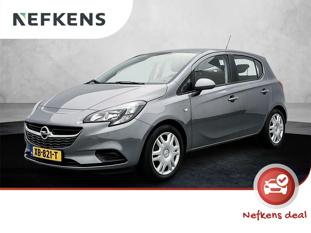 Opel Corsa - Favourite 90 pk | Airco | Cruise Control | Bluetooth | Trekhaak | Radio CD-speler | Start/ - AutoWereld.nl