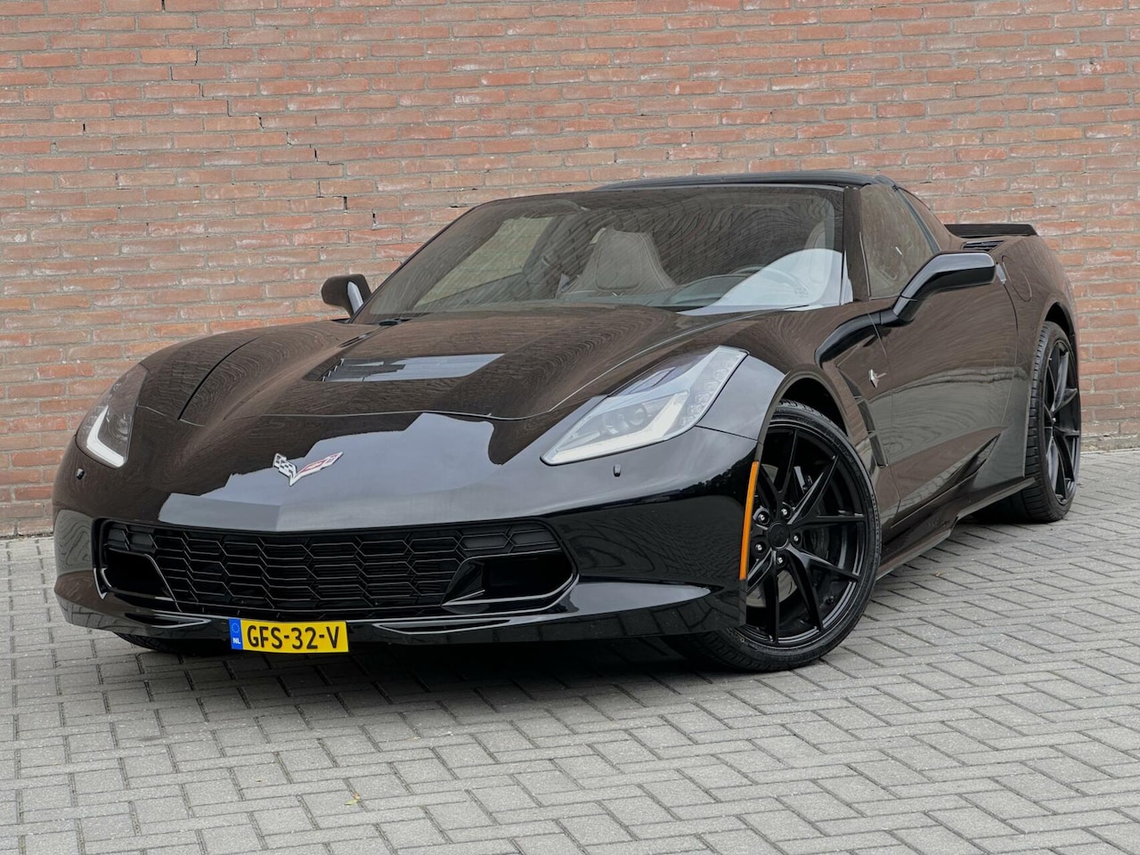 Chevrolet Corvette - USA 6.2 Stingray Z51 3LT Targa - Leder - Hud - AutoWereld.nl