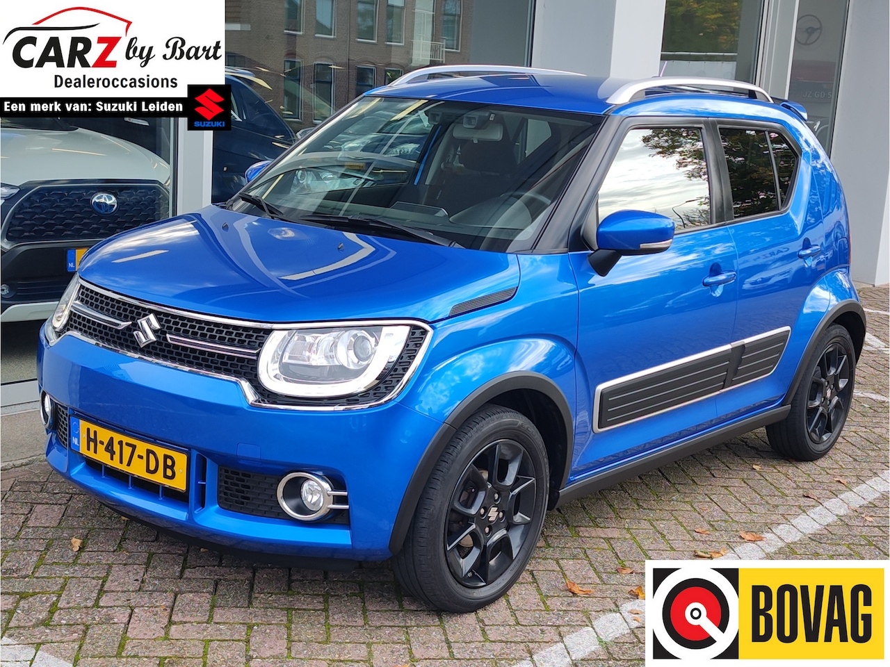 Suzuki Ignis - 1.2 SMART HYBRID STIJL Navi | Clima | Stoelverwarming | Cruise - AutoWereld.nl