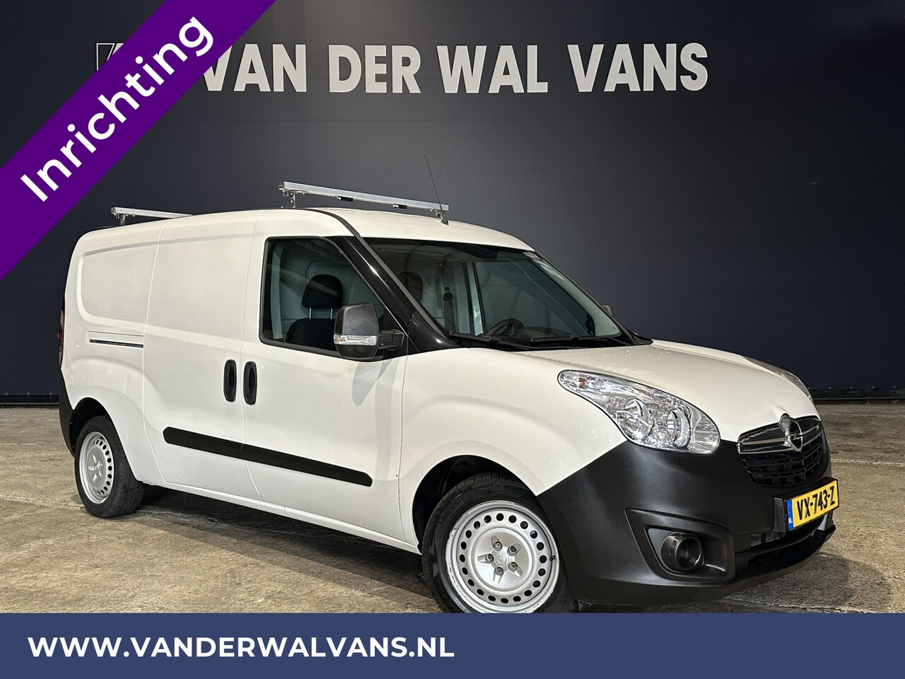 Opel Combo - 1.6 CDTi 105pk L2H1 Airco | 2x Zijdeur | Cruisecontrol Parkeersensoren, trekhaak, dakdrage - AutoWereld.nl