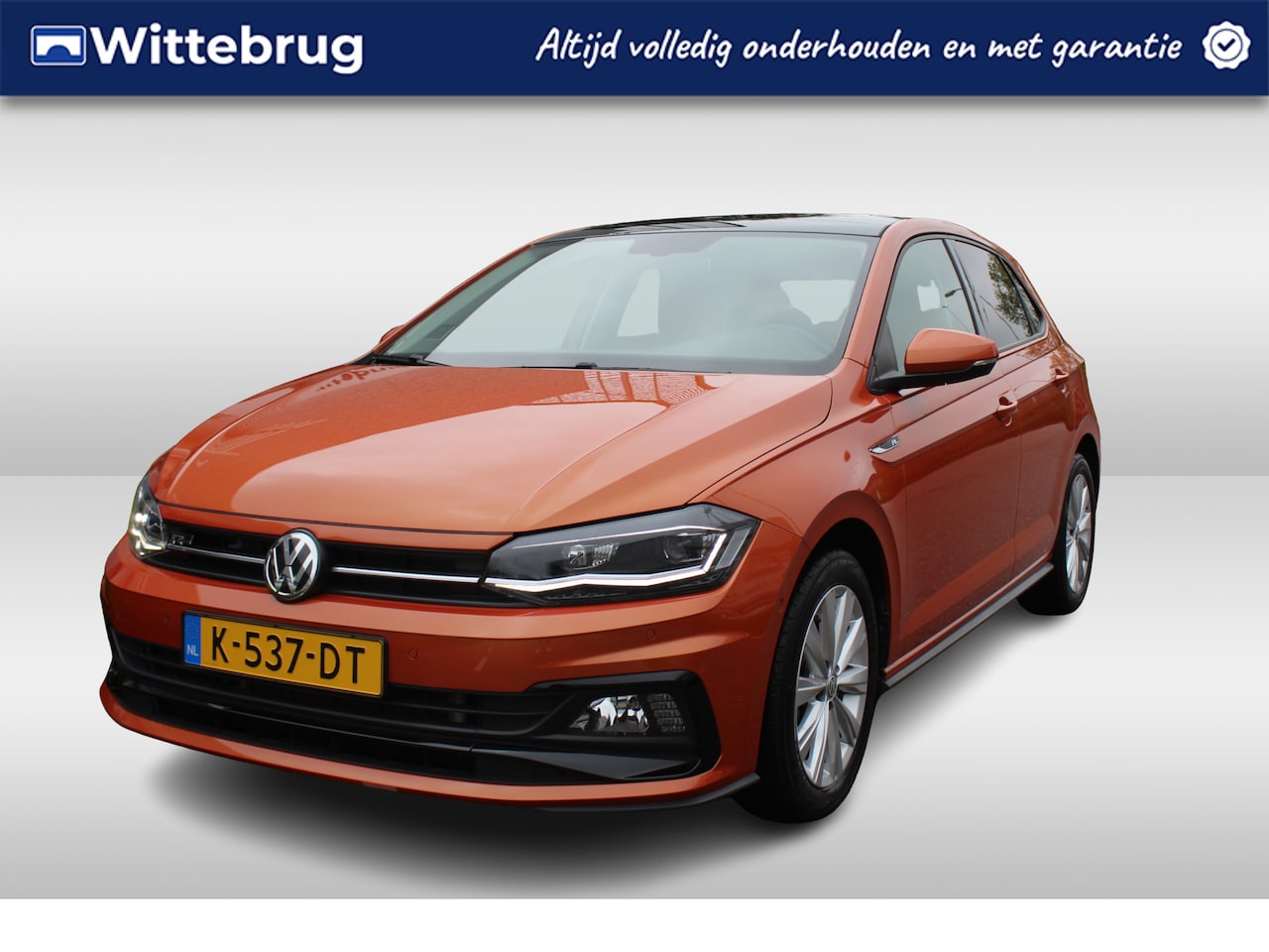 Volkswagen Polo - 1.0 TSI 95pk DSG Highline Business R / Panoramadak / Virtual Cockpit / LED / Achteruitrijc - AutoWereld.nl