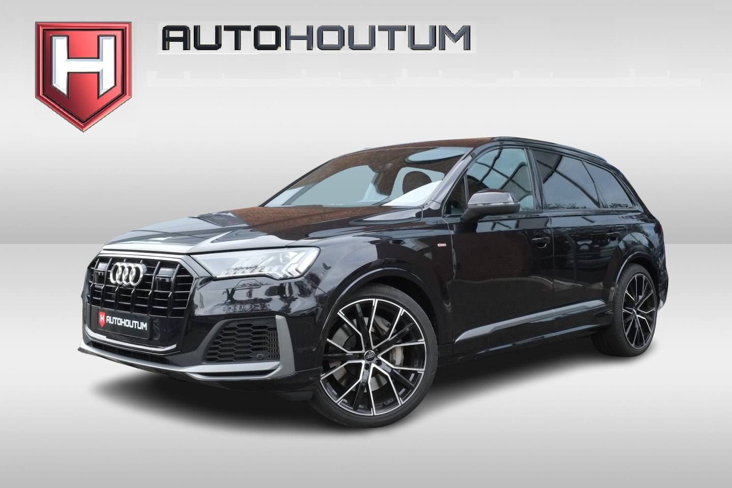 Audi Q7 - 55 TFSI e quattro S-LINE garantie tot maart 2026 ACC, Head-up display, Trekhaak - AutoWereld.nl