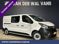 Opel Vivaro - 1.6 CDTI 126pk L2H1 Dubbele Cabine Euro6 Airco | Navigatie | Camera | 5-Zits | Trekhaak cr