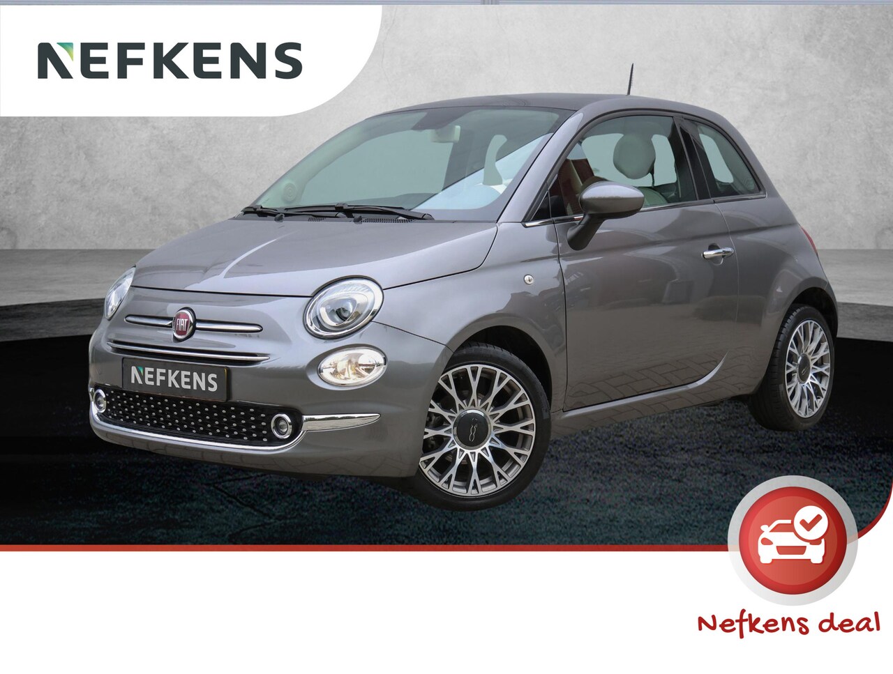 Fiat 500 - 80pk TwinAir Turbo Lounge (1ste eig./Glazendak/NAV./Cruise/Airco/LMV/NL auto!/GOED ondh.) - AutoWereld.nl