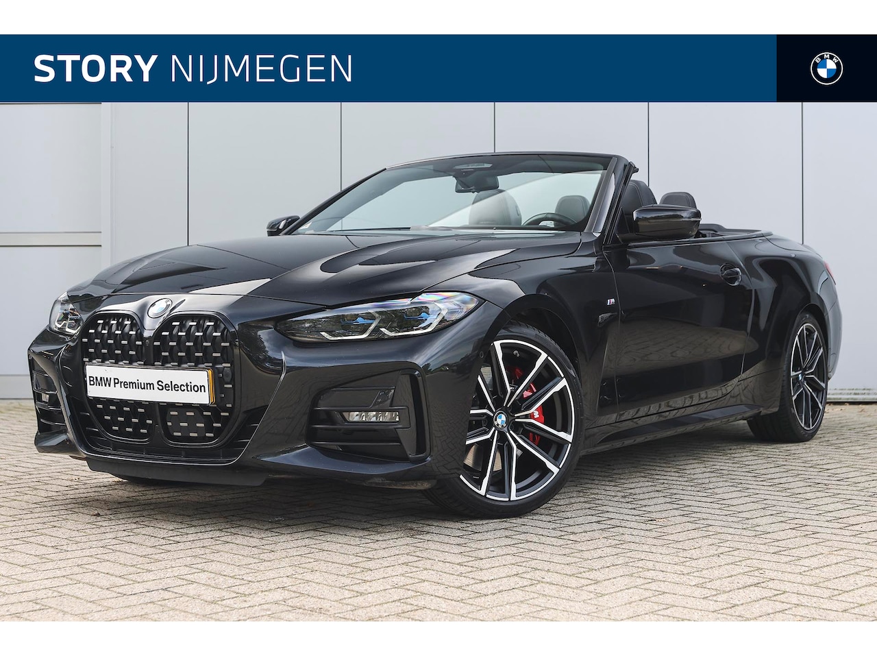 BMW 4-serie Cabrio - 430i High Executive M Sport Automaat / Trekhaak / Laserlight / Adaptief M Onderstel / Air - AutoWereld.nl